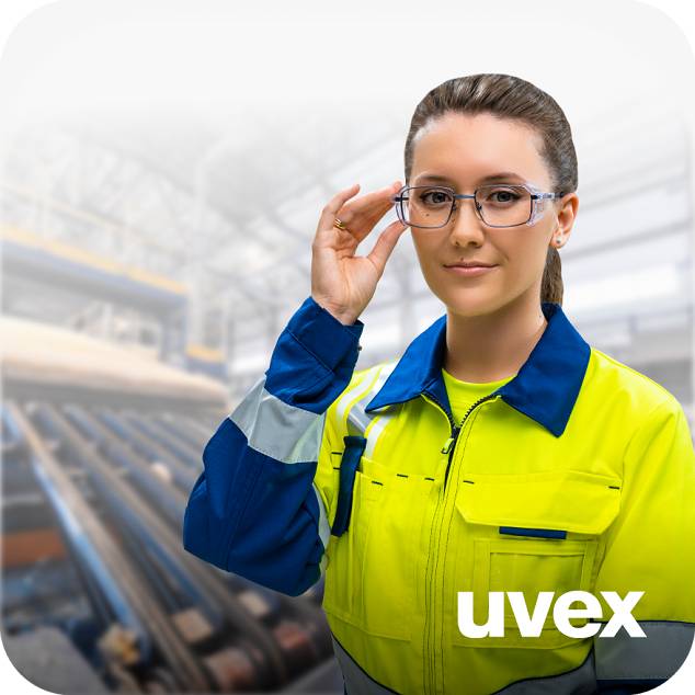Очки защитные  с корригирующим эффектом Uvex