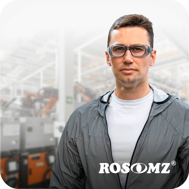 Очки защитные  с корригирующим эффектом ROSOMZ