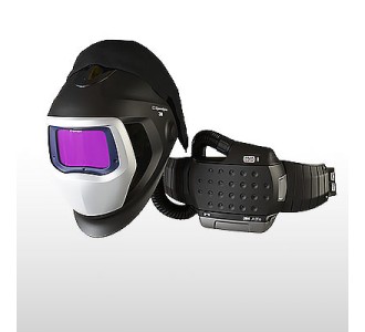 Сварочный щиток 3M™ Speedglas®&nbsp;9100&nbsp;AIR с&nbsp;блоком подачи очищенного воздуха 3M™&nbsp;Adflo™