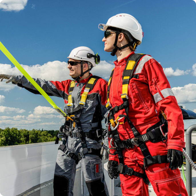 Разработка и внедрение систем безопасности при работе на высоте