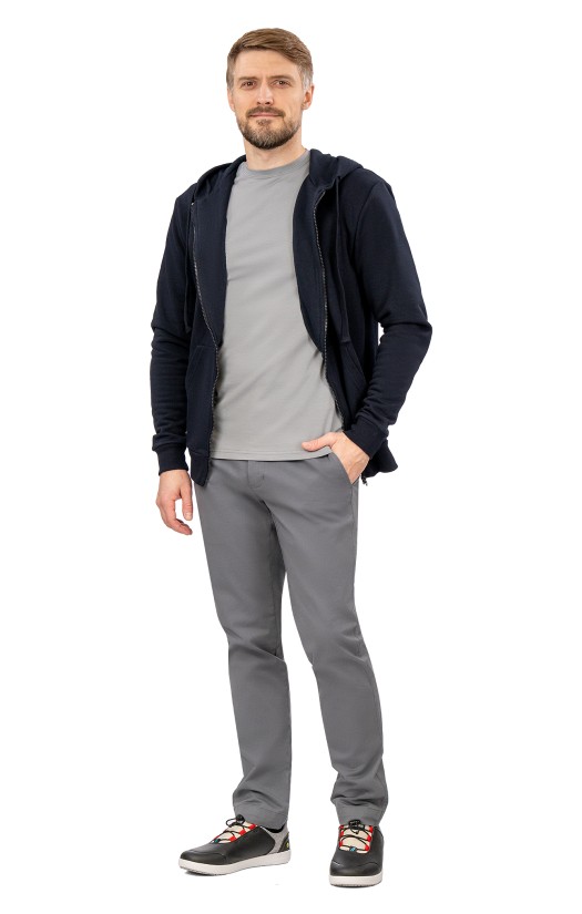 Толстовка темно-синяя