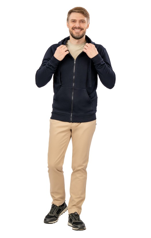 Толстовка темно-синяя