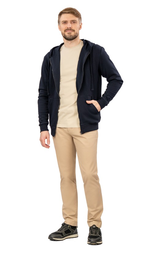 Толстовка темно-синяя