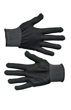 Перчатки вязаные с прерывистым ПВХ-покрытием ладонной части