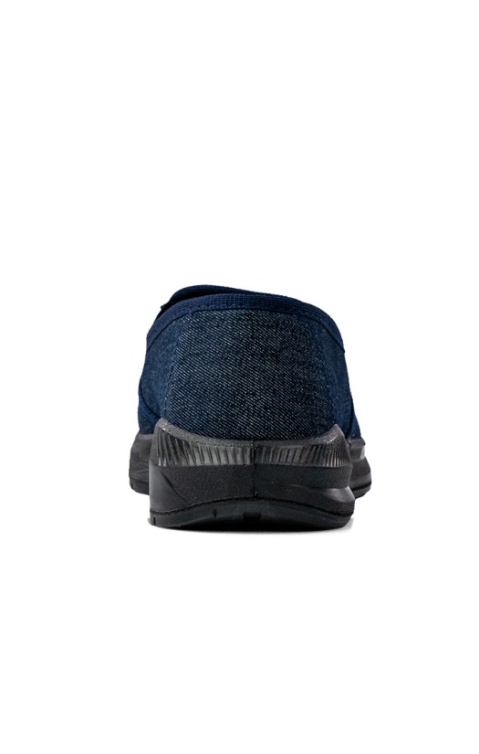 Полуботинки «Лари» текстильные, синие