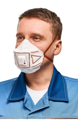Полумаска фильтрующая, модель RK 7031 (класс защиты FFP3 NR D) с клапаном выдоха