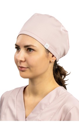 Шапочка «Лотос» пудровая