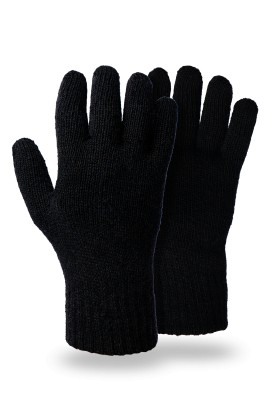 Перчатки полушерстяные двухслойные