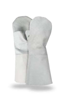 Рукавицы с крагами из&nbsp;спилка