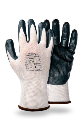 Перчатки защитные NITRI FIT (Нитри Фит) с&nbsp;нитриловым покрытием