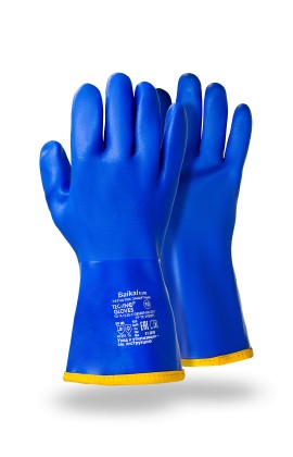 Перчатки защитные BAIKAL (Байкал) с&nbsp;покрытием из&nbsp;ПВХ, морозостойкие
