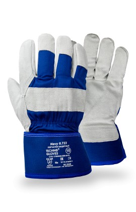 Перчатки NAVY (Нэви) утепленные комбинированные со&nbsp;спилком КРС