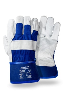 Перчатки NAVY (Нэви) комбинированные со спилком КРС