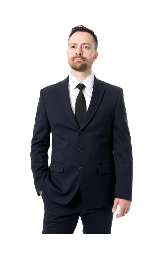 Пиджак мужской однобортный