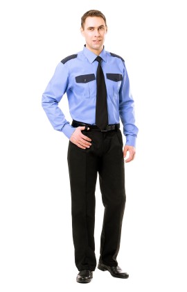 Сорочка мужская «Охранник» с длинным рукавом