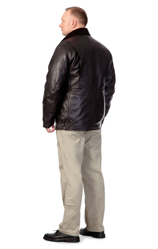Куртка мужская кожаная