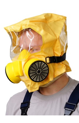 Универсальный фильтрующий малогабаритный самоспасатель (УФМС) &lt;nobr&gt;«Шанс-Е»&lt;/nobr&gt; с&amp;nbsp;полумаской