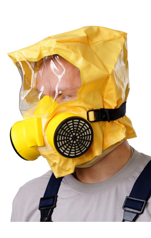 Универсальный фильтрующий малогабаритный самоспасатель (УФМС) &lt;nobr&gt;«Шанс-Е»&lt;/nobr&gt; с&amp;nbsp;полумаской