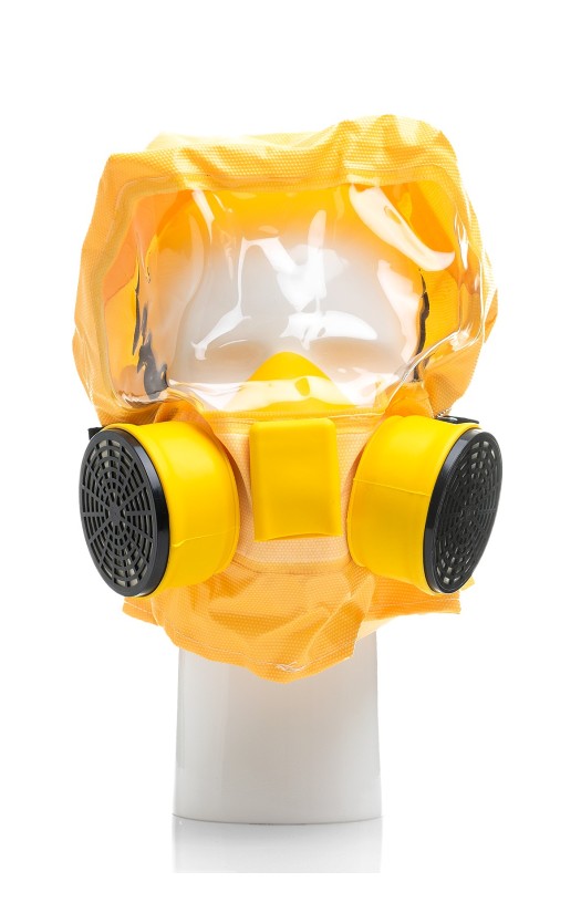 Универсальный фильтрующий малогабаритный самоспасатель (УФМС) &lt;nobr&gt;«Шанс-Е»&lt;/nobr&gt; с&amp;nbsp;полумаской