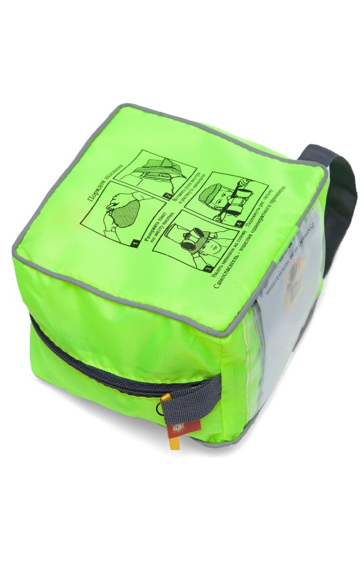 Универсальный фильтрующий малогабаритный самоспасатель (УФМС) &lt;nobr&gt;«Шанс-Е»&lt;/nobr&gt; с&amp;nbsp;полумаской