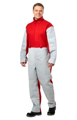 Комбинезон мужской для работы с пескоструйными аппаратами, тип 1