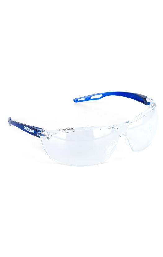 Очки защитные открытые О28 Победит StrongGlass (12837-5)
