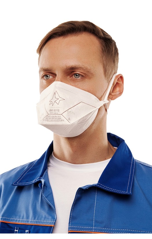 Полумаска фильтрующая (респиратор) противоаэрозольная RK 6010