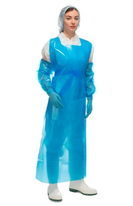 Фартук HACCPER EvaTex 150х83 см, 100 мкм, цвет синий (730115)