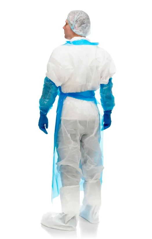 Фартук HACCPER Evatex, 150х83 см, 200 мкм, цвет синий (730215)