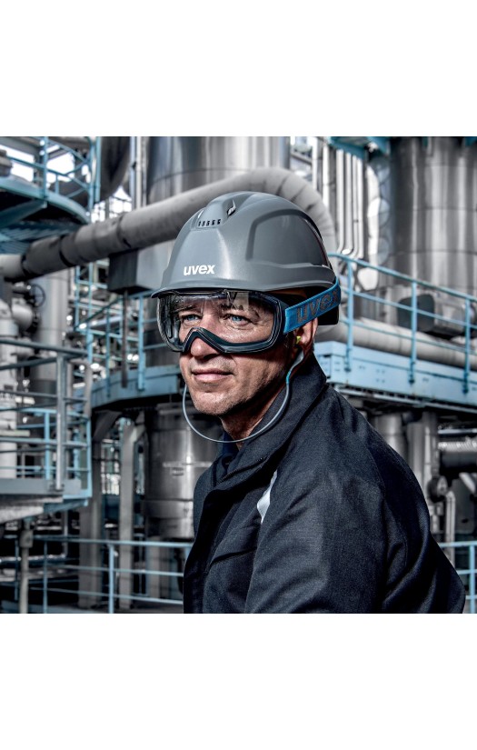 Очки защитные закрытые UVEX «Мегасоник» (9320265)