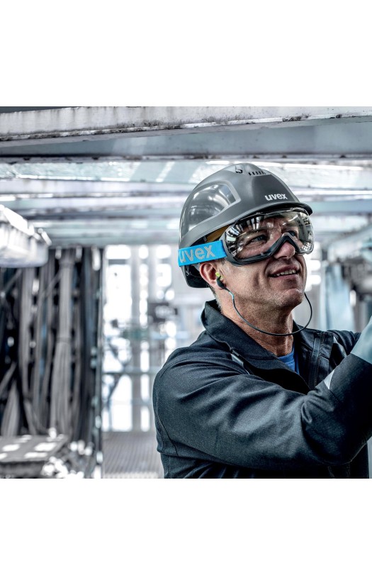 Очки защитные закрытые UVEX «Мегасоник» (9320265)