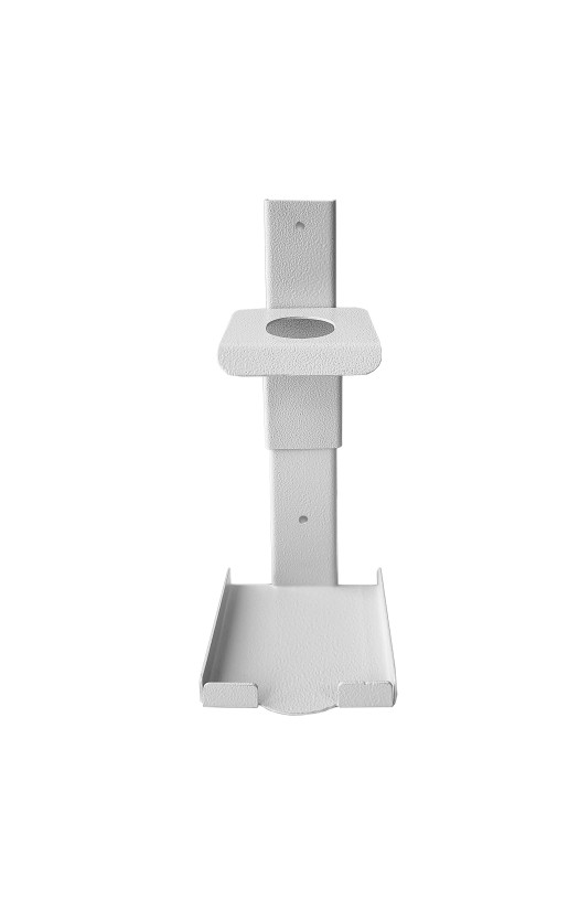 Универсальный настенный фиксатор «Гарда Варио Ф-1» (GARDA VARIO F-1) для круглых и квадратных флаконов на 1 литр с помпой