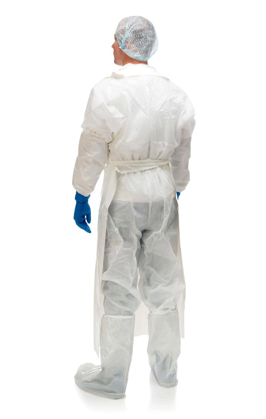 Фартук HACCPER Uretex 150х83см, 150мкм, белый (550110)