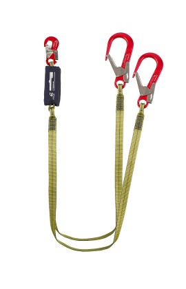 Строп ленточный двойной нерегулируемый с амортизатором «aТ22» искробезопасный (vnt aТ22)