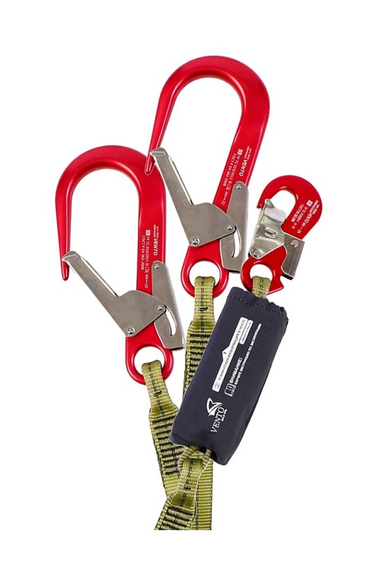 Строп ленточный двойной нерегулируемый с амортизатором «aТ22» искробезопасный (vnt aТ22)