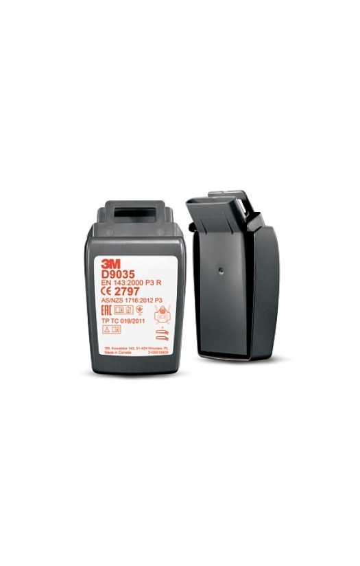 Фильтр противоаэрозольный 3M™ Secure Click™ D9035 класс защиты P3 R
