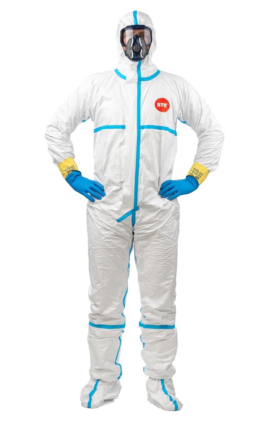 Комбинезон BTR модель 600HS с капюшоном и бахилами