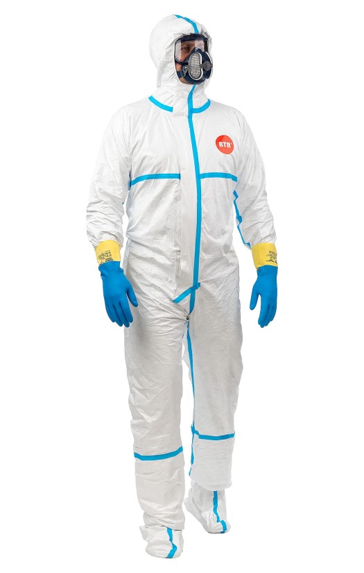 Комбинезон BTR модель 600HS с капюшоном и бахилами