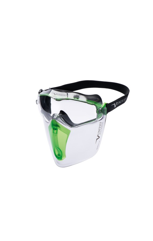 Щиток 6X3F Univet (6X3F.01.00) с регулировкой вентиляции для очков 6X3