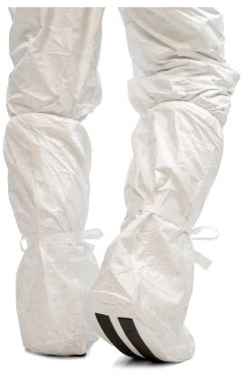 Носки-бахилы высокие специальные BTR с противоскользящей подошвой, модель POBA