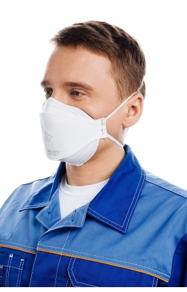 Полумаска фильтрующая RK 5010 (класс защиты FFP1)