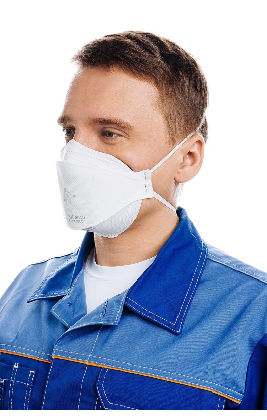Полумаска фильтрующая RK 5010 (класс защиты FFP1)