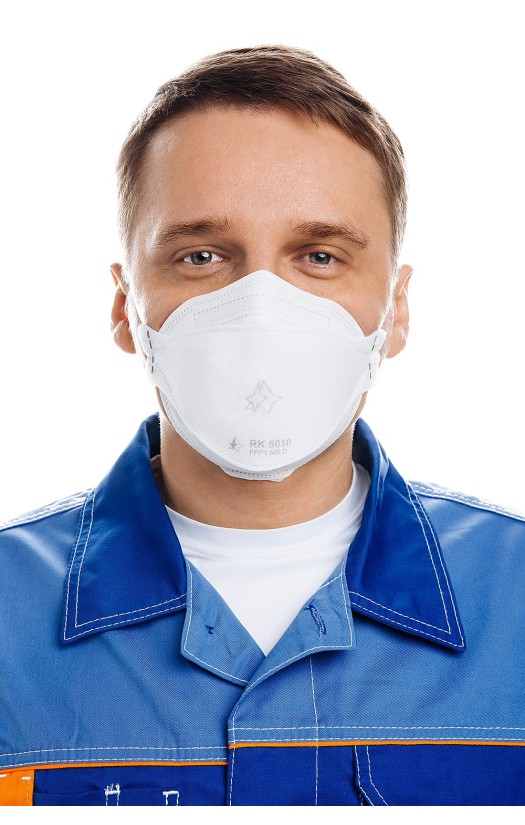 Полумаска фильтрующая RK 5010 (класс защиты FFP1)