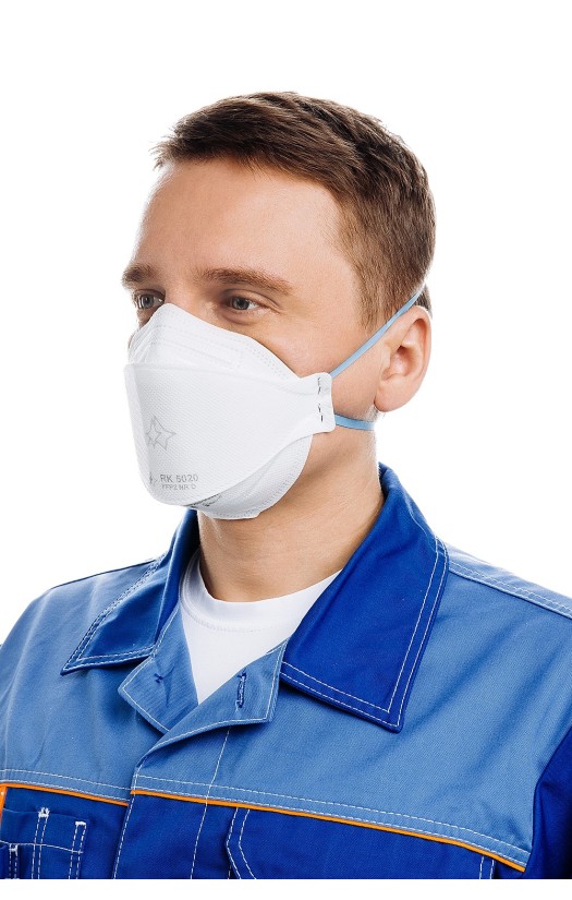 Полумаска фильтрующая RK 5020 (класс защиты FFP2)
