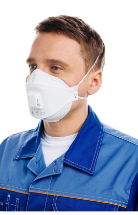 Полумаска фильтрующая RK 5011 (класс защиты FFP1) с клапаном выдоха