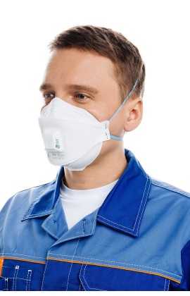 Полумаска фильтрующая RK 5021 (класс защиты FFP2) с клапаном выдоха