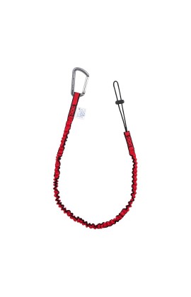 Строп эластичный одинарный с петлей для крепления инструмента (до 10 кг) с карабином «Мини» (vnt 277 set 1229)