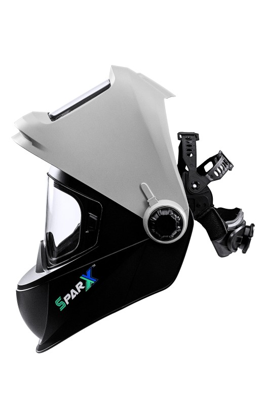 Щиток защитный лицевой для сварщика с АСФ Shine SparX/XA-1131(I)