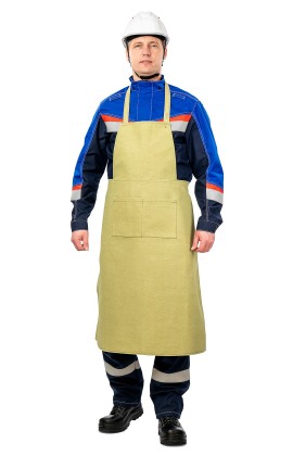 Фартук специальный (брезентовый) для защиты от повышенных температур (искр, брызг расплавленного металла, окалины) Ф2 ТА