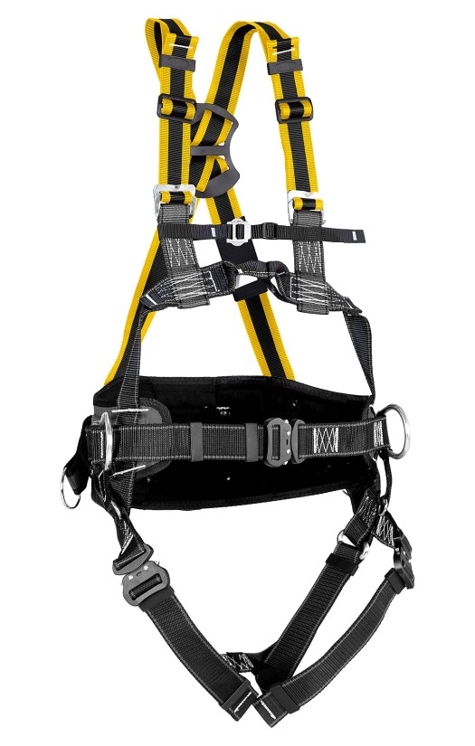 Страховочная привязь ТА51РЕ профессиональная с эластичными лямками